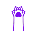 Pet declaw removal icon